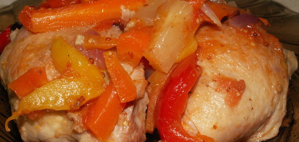 Курица в кисло-сладком маринаде