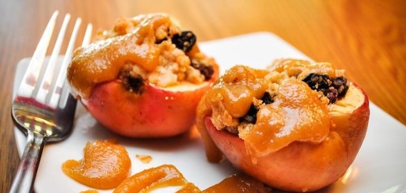 Фаршированные яблоки