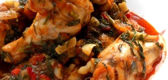 Чахохбили с курицей