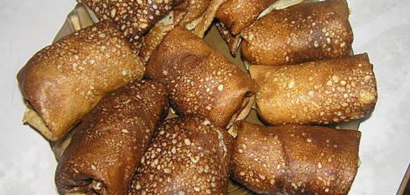 Блины с разными начинками