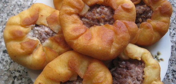 Беляши, перемячи (бялюш, пәрәмәч) как вариант