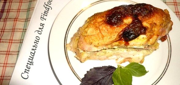 Куриная грудка с черносливом