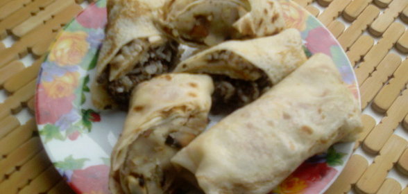 Блинчики с начинкой ( вариант)