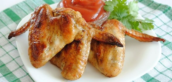 Куриные крылышки в остром маринаде