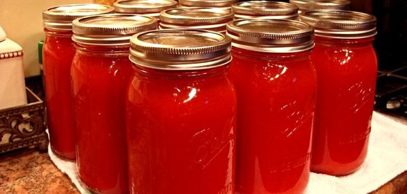 Томатный сок на зиму