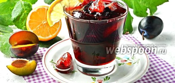 Варенье из слив с лимоном