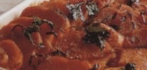 Рис по-итальянски, запеченный с горохом, спаржей и сыром