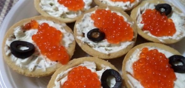 Канапе с курицей