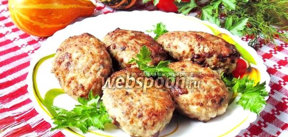 Котлеты с квашеной капустой