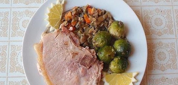 Быстрые котлеты с овощами