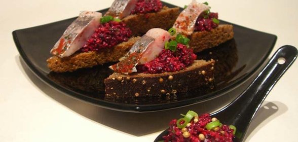 свекольное песто