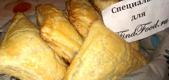 Слойки с банановым джемом