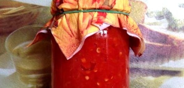 Аджика сырая на зиму