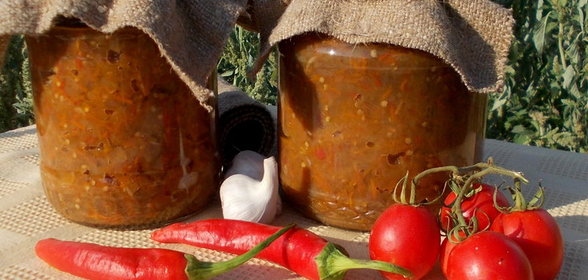 Икра баклажанная