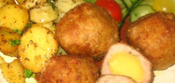 Тефтели с картофелем