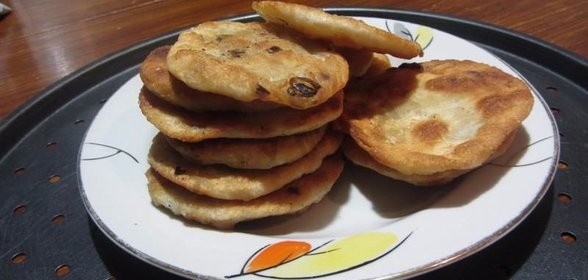 Луковые лепешки