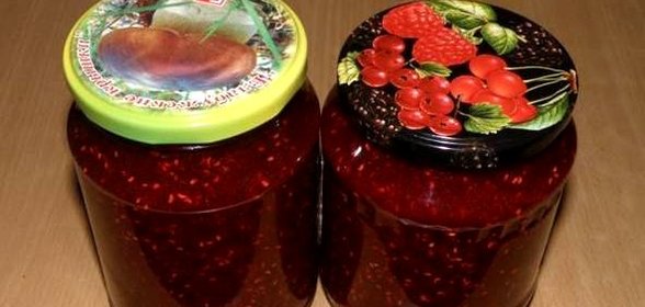 Варенье из малины без варки