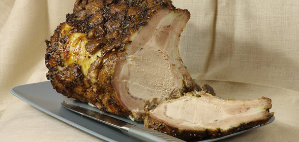 Свиная корейка, парадный вариант