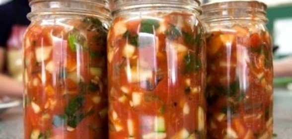 Консервы из кабачков