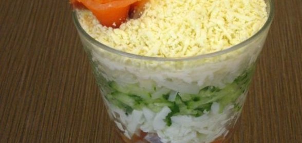 Форшмак с яблоками и картофелем