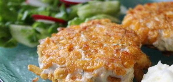 Курица под маринадом, запеченная в кляре