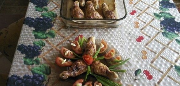 Фаршированные куриные ножки
