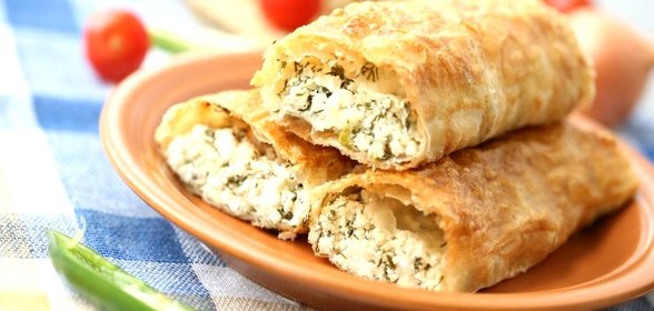 Вертута с творогом