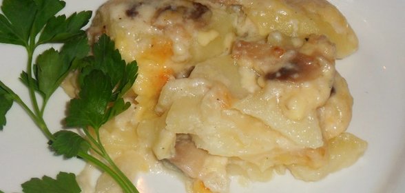 Картофель Гратен