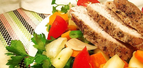 Свинина в пароварке