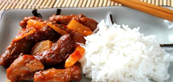 Говядина в соевом соусе