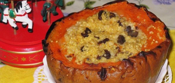 Каша в тыкве