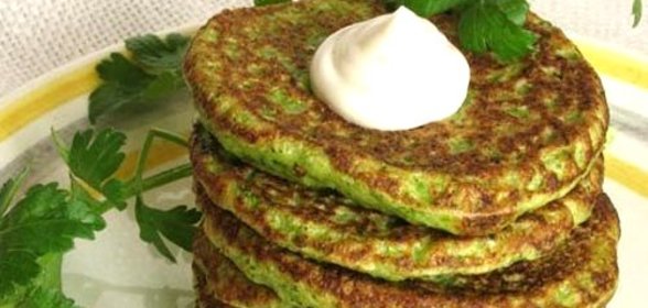 Блинчики из брокколи