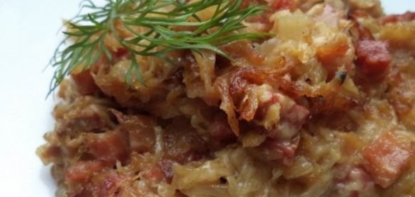 Солянка из квашеной капусты и мяса