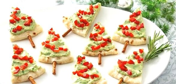 Закуска из питы на Новый год