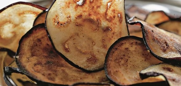Чипсы из баклажанов