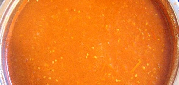 Аджика с луком на зиму