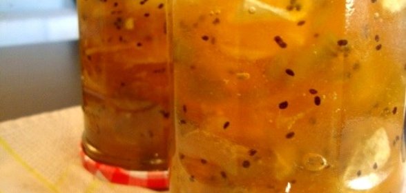 Варенье из киви и яблок