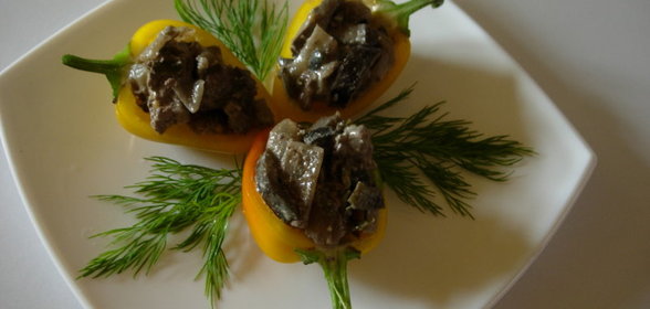 Печень тушенная с овощами с восточным ароматом