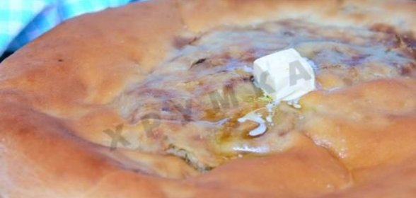 Дрожжевой пирог с картофелем