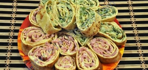 Сырный рулет Нежный