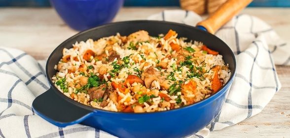 Курица с рисом по-ирански