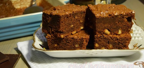 Шоколадный БРАУНИ с фундуком. Вкуснейшее шоколадное лакомство. Видео