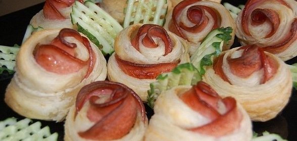 Колбасный розочки