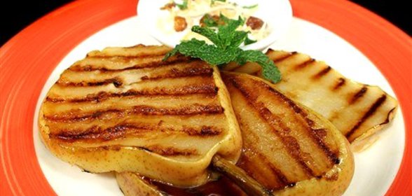 Груши на гриле