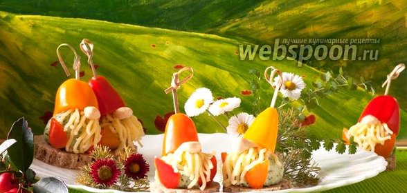 Детское канапе с сыром