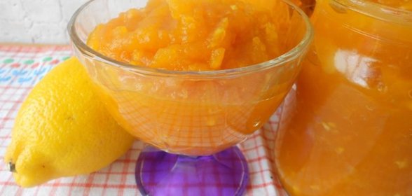 Тыквенное повидло с курагой