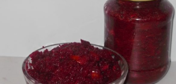 Икра из свеклы