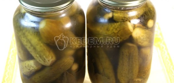 Маринованные «хрустящие» огурчики на зиму