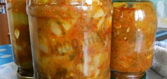 Юрча из кабачков в мультиварке на зиму