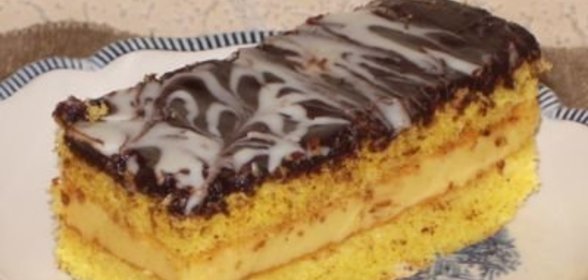 Лимонное пирожные